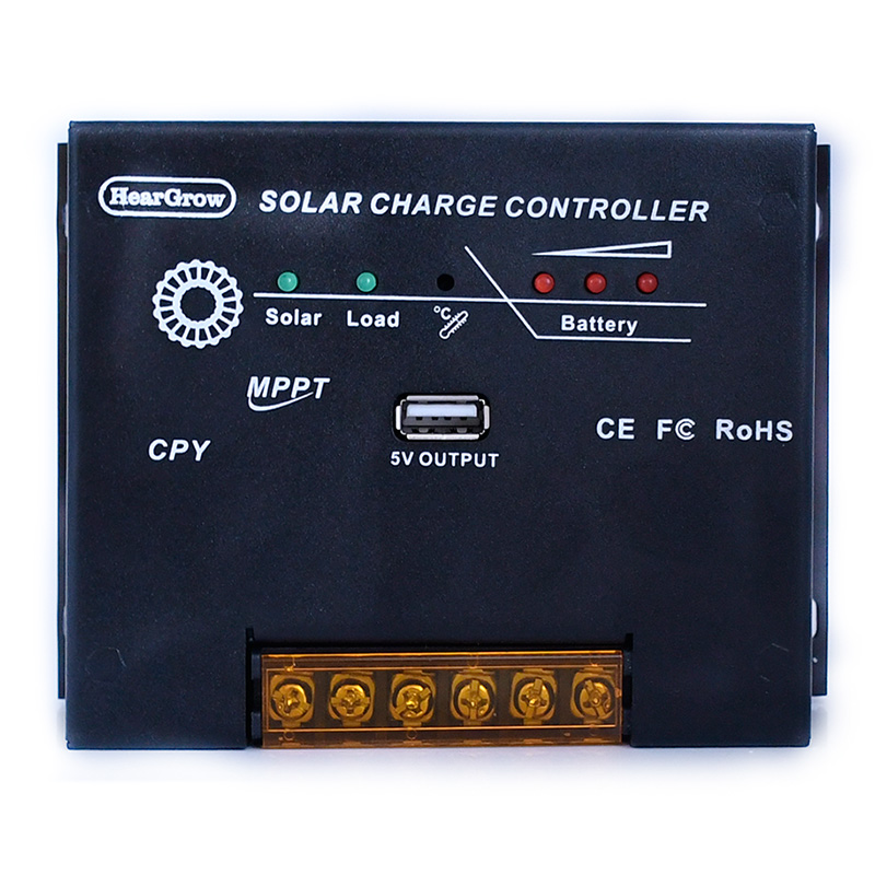 Solar controller, MPPT solar controller, 12V/24V automatic adaptation, USB5V, solar charger, 10A20A30A