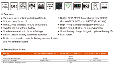 hybrid solar inverter