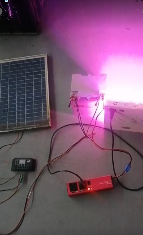 Solar Panel with Soot